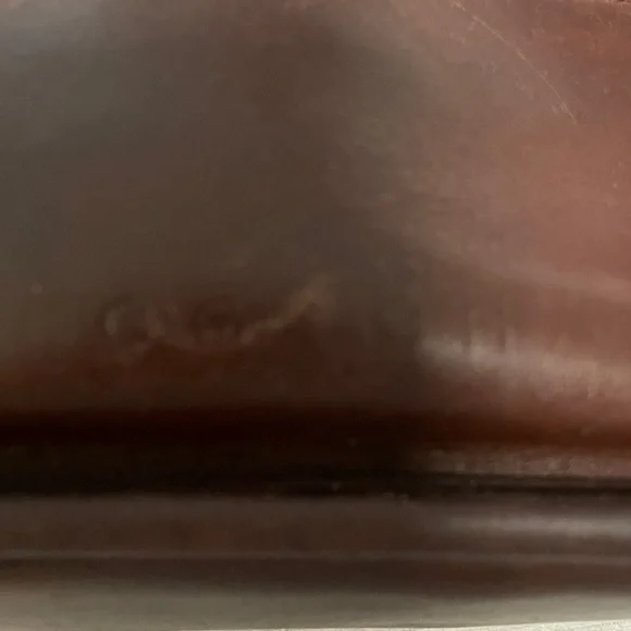 VINTAGE COACH TRIBECA SHOULDER BAG IN MAHOGANY - Picture 4 of 16